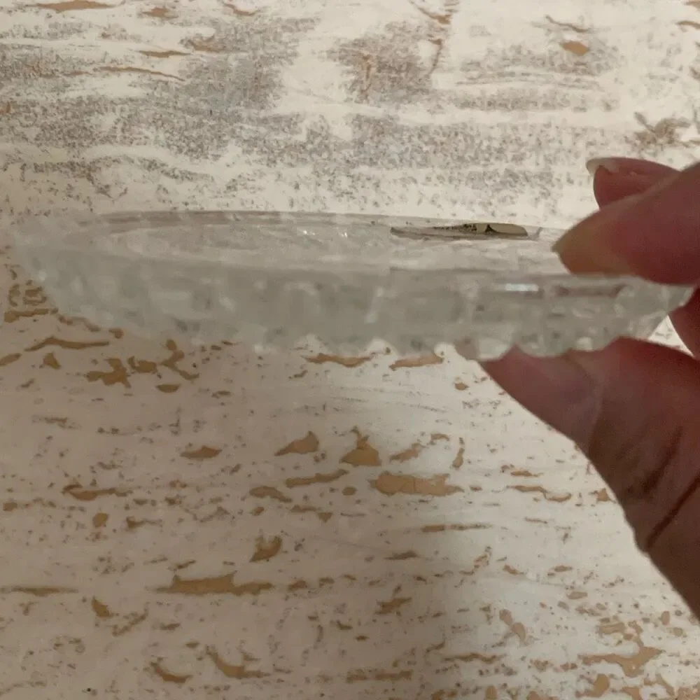 The European collection 24% Leaded Crystal coaster/ small trinket dish